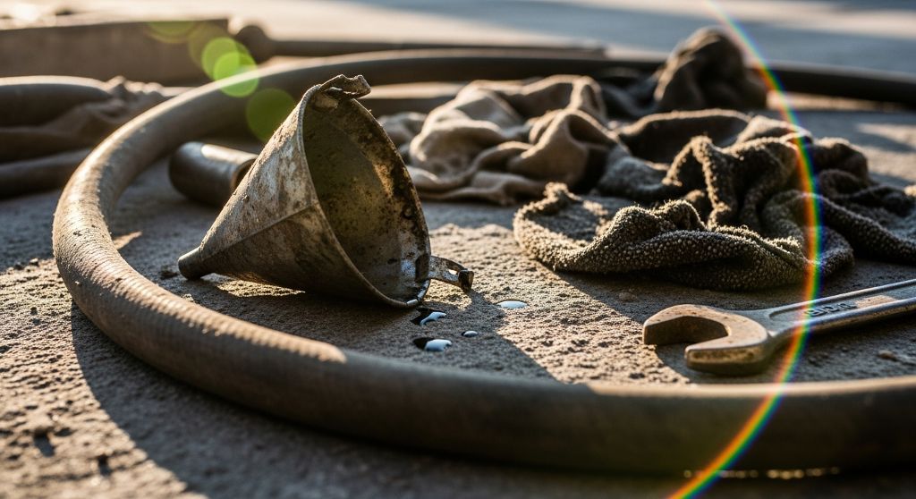 Extracción de combustible equivocado en Alcalá De Henares