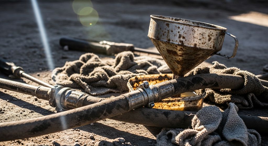 Extracción de combustible equivocado en Pacífico Extracción de combustible equivocado en Pacífico