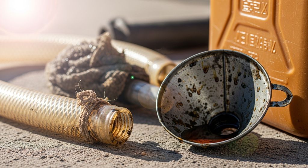 Extracción de combustible equivocado en San Andrés