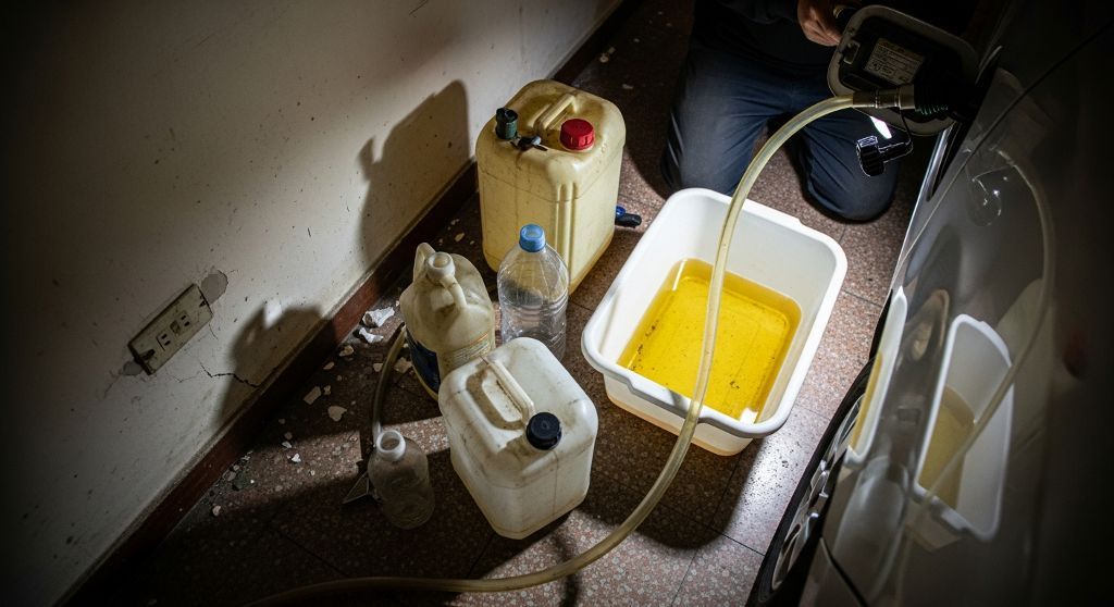 Servicio de Extracción de combustible equivocado en Villavieja Del Lozoya