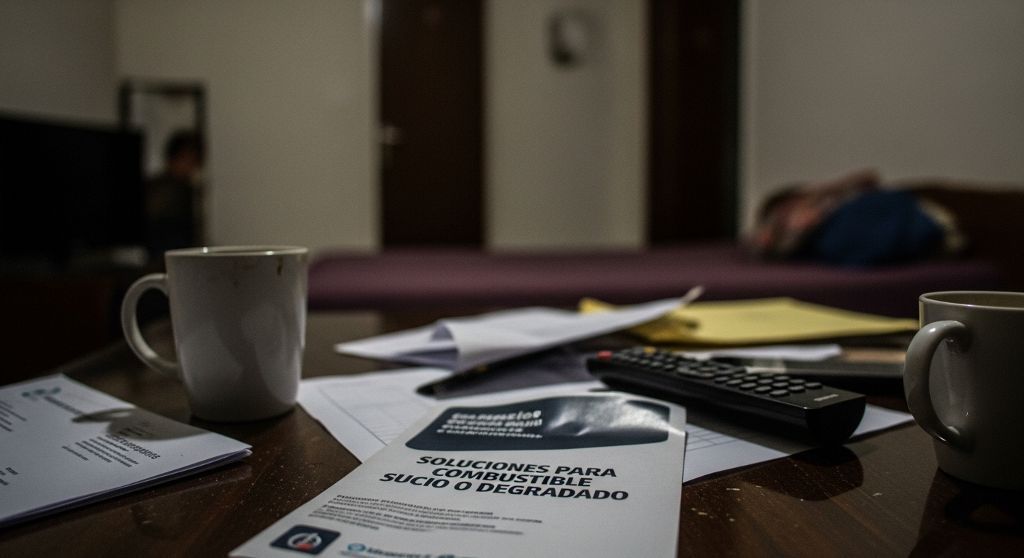 Vaciado de depósito por error de repostaje en Alcobendas